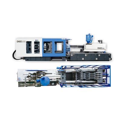 China Ongo horizontal 410 tons servo motor BUCKET machinery making injection molding machine for sale