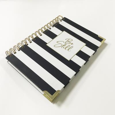 China paper & Custom Cardboard Spiral Notebook YO Binding Notebook Business Notebook for sale