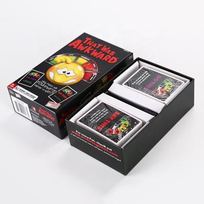 China Magic Card Tricks Two Sides Printing Cardboard Poker Game Wholesale Custom Playing Cards for sale