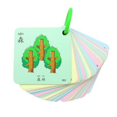 China Kids Learning Custom Colorful Kids Learning Flash Cards ABC Words Early Educational Memory Card For Toddlers for sale