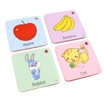 China Learning Cards For Kids Wholesale Colorful Printing Kids Learning Words English ABC For Kids Educational Flash Cards for sale