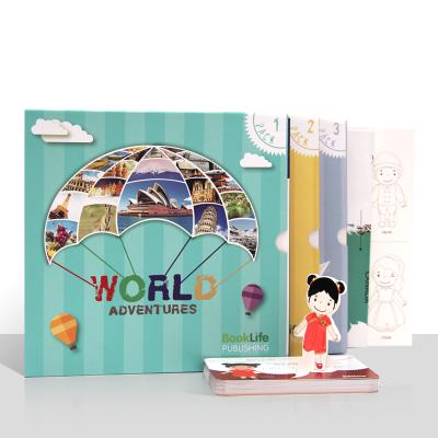 China Wholesale Custom Human Educational Toy Geography Child Board Book Printing/Funny Books 2020 For Children Book for sale