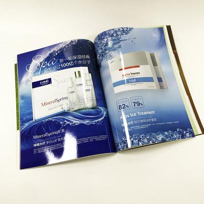 China Recycled Paper Material Custom Design A4 Catalog Booklet / Leaflet Softcover Printing for sale