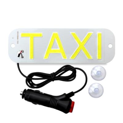 China Car Light 12V Led Taxi Sign For Car Cigarette Lighter New Style for sale