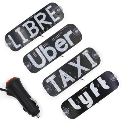 China car light led sign for taxi car for sale