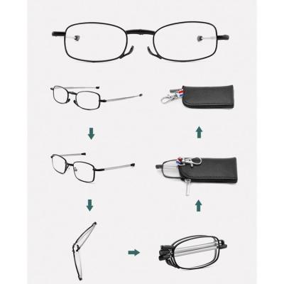 China Thin Reader Glasses Eye Glasses Magnifying Light Antiblue Glasses For Men for sale