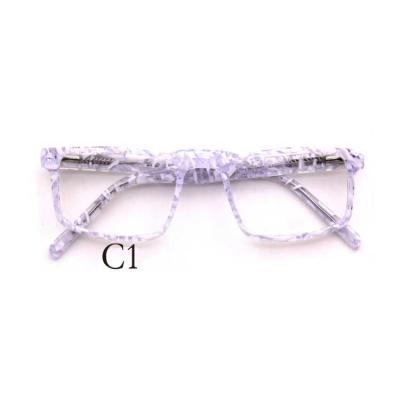 China 15 Years Experience Fashion CE Certified Anti Optical Acetate Blue Light Full Frame Reading Glasses For Women for sale