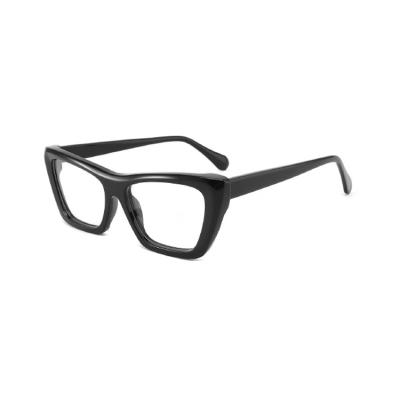 China Korean-optical premium prescription glasses-stock fashionable acetate glasses optical frame frames for sale