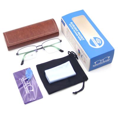 China 15 Years Experience 2020 New Arrival CE Certified Anti Filter Titanium Blue Light Blocking Computer Gaming Glasses for sale