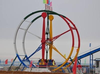 China outdoor attraction for sale amusement fun park rides ferris wheel ring car for sale