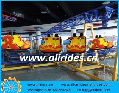 China Factory Direct Price Mini Roller Coaster Type Family Safety Kiddie Amusement Spinning Roller Coaster for sale