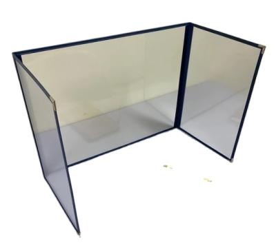 China Clear Display Spring Sign Sneeze Guard Desk Shield Primary School Sneeze Guard For Kids for sale