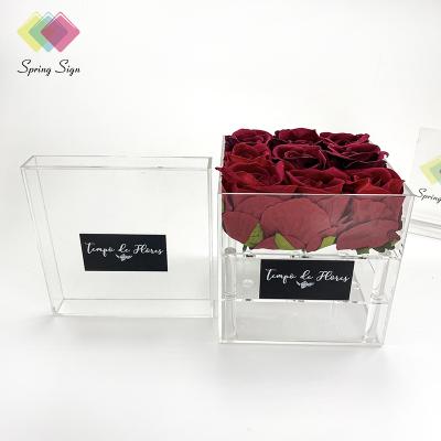 China High Quality Gift China Spring Sign 9 Holes Mounted Flower Packaging Box for sale