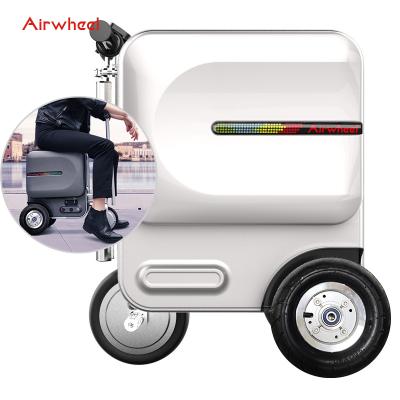 China Airwheel SE3 Unisex Hot Sale Luggage Scooter Suitcase Smart Ride Luggage 24 Inch Size Custom Aluminum Luggage for sale