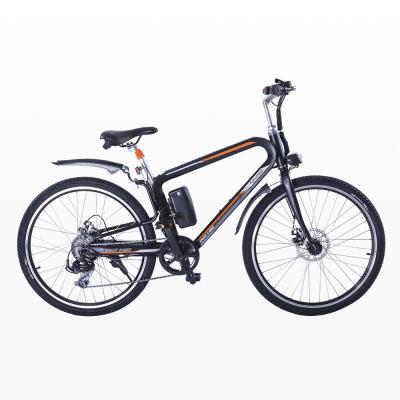 China 2021 26 Inch China Latest Aluminum Alloy R8+ E Bike With Lithium Battery Pack Means 36V 214.6 Wh Battery for sale