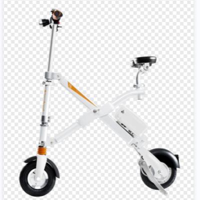 China European Aluminum Alloy Warehouse Airwheel E6 Electric Bike For Adults Extremely Easy Folding System With 8inch Lithium Battery Wheel for sale