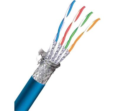 China Environmental protection pvc 100 meter lan cable rj45 sftp cat 6 price cat7 ftp cable for sale