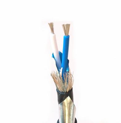 China RS485 Transmission Communication Cable 2*0.5mm2 Flexible Twisted Shielded Wire For Solar Power Systems for sale