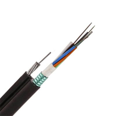 China Figure 8 6 36 144 Core Single Mode Fiber Optic Cable Outdoor Direct Buried Self Supporting Outdoor Fiber Optics for sale