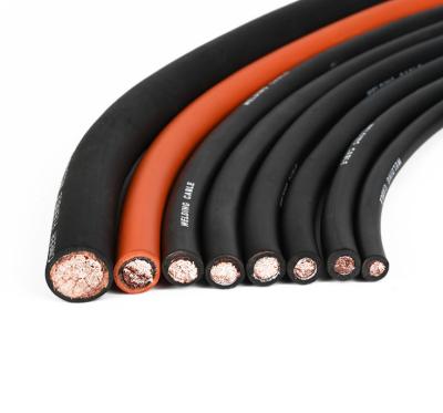 China 16mm2 25mm2 50mm2 70mm2 Welding Industry Industrial Rubber Wire Insulated Copper Cable for sale