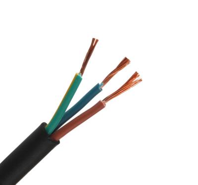 China High Industrial Movable Silicone Rubber Electrical Flexible Cable For Electrical Instruments for sale