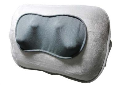 China Portable Kneading Car Massage Chair Pad Pillow with Heating six massage heads for sale