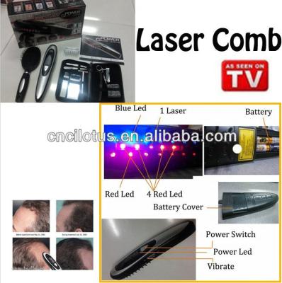 China O poder profissional de Detangling das escovas de cabelo do ABS/laser cresce o pente à venda