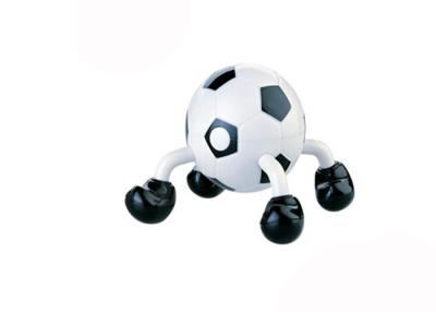 China Handhold Portable football electric mini massager ABS with Four smoothing massage feet for sale