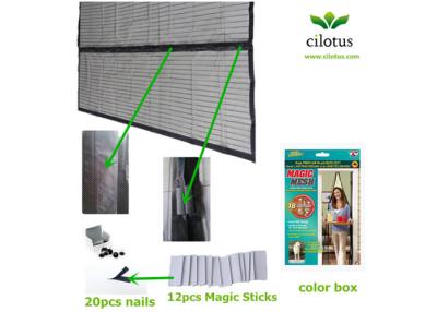 China Useful Magic Mesh Hands Free Screen Net Magnetic Anti Mosquito Bug Door Curtain for sale