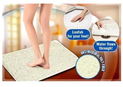 China Aquarug Carpet Mat For Bathroom Shower Tub AS SEEN ON TV Products Aqua Rug New With Box for sale