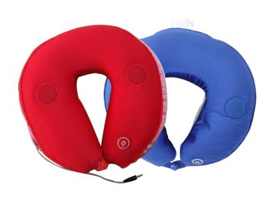 China U - shape microbead neck pillow / massaging neck pillow for airplanes for sale