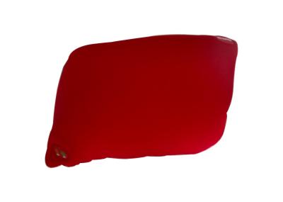 China Rhombus Red Electric Massage Pillow / neck support pillows with 2AA batteries for sale