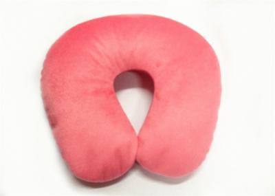 China Multicolored foam beads massaging neck pillow / U shape neck pillow for sale