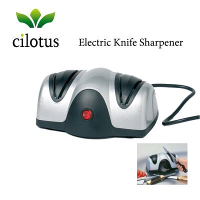 China Eco-friendly Electric Knife Sharpener Automatic with 2 Stage Household Products for sale