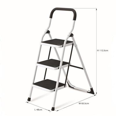 China Folding ladders 3 step ladder stools lidl step ladder wholesale manufacturers for sale