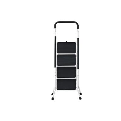 China Folding Ladders Safety Step Ladders With Handrail 4 Step Ladder Saddles With Handle Low Price Wholesale for sale