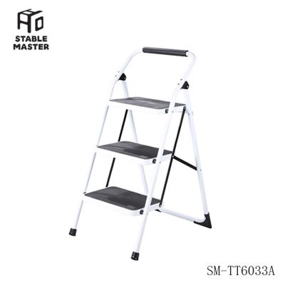 China Universal Folding Ladders Small Iron Folding Step Ladder SM-TT6033A for sale