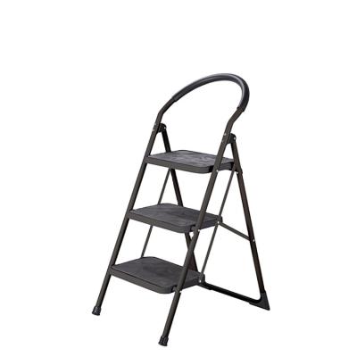 China Home 2step Folding Ladders Industrial Steel Folding Ladders Use SM-TT6012A Steel Ladder for sale