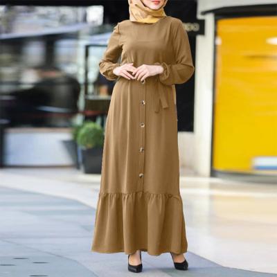 China Muslim Chiffon Long Gamis Islamic Brukat Putih Modis Jubah Dubai Grosir Indonesia Abaya Daffah Cewe Remaja Abaya Robe Arabe Baju Pria Muslim Adult Woman for sale