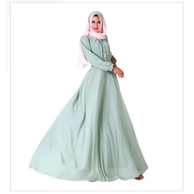 China Abaya Muslim Dresses BT-7002# 2021 Latest Long Sleeve Fashion Muslim Dresses Long Sleeve Dubai Weird Burka With Women Abaya Plus Size for sale