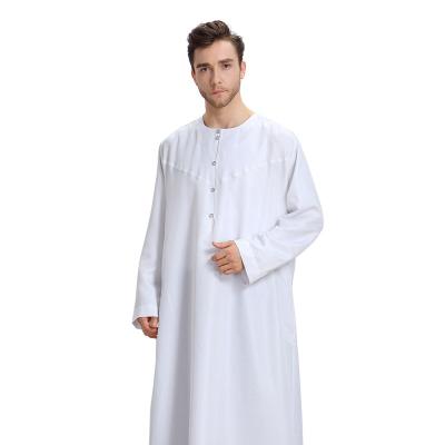 China Sequin Embroidery Dubai Fashion YMD-TH808# New Arrival Dubai India Clothes Multi Color Options Man's Dress India Clothes Muslim Man's Long Dress for sale