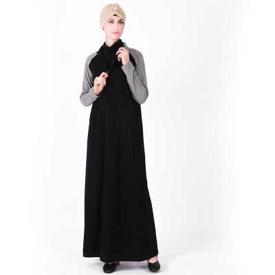 China Fashion BT-SP207BA#Modern Sequin Embroidery Sequin Embroidery Dubai Luxury Muslim Loose Temperament Long Satin Muslim Clothing Dubai Abaya Muslim Dress Long for sale