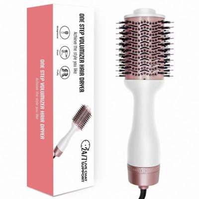 China Ionic Hot Tools One Step Blowout Hair Dryer With Brush Styler for sale