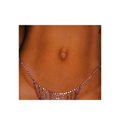 China Hot Selling Popular Cheap BOHEMIA Custom Rhinestone Body Chain Jewelry For Woman for sale