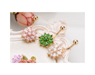 China CLASSIC special hot selling popular dangling non-piercing belly piercing jewelry for sale