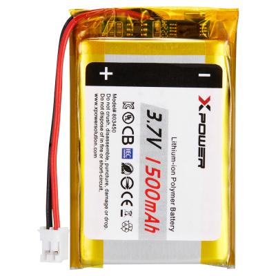 China Custom Rechargeable Toys KC Li Polymer 1500Mah 3.7V Lithium Polymer Battery for sale