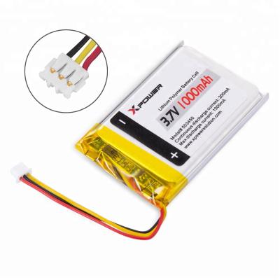 China Toys 3.7v 1000mah lithium ion battery with pcb for sensor for sale