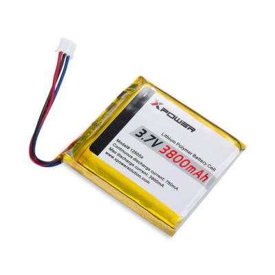 China Medical equipment 3.7V 3800Mah 125054 Li-Ion Lithium Polymer Lipo Battery for sale