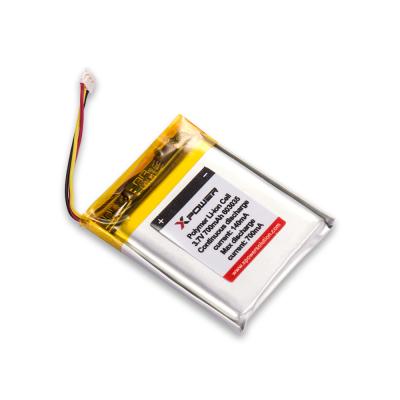 China Bluetooth Audio 603035 3.7V 700mah Lithium Battery For Smart Watch for sale