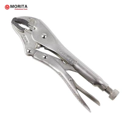 China Curved Locking Pliers Chrome Vanadium Steel 4